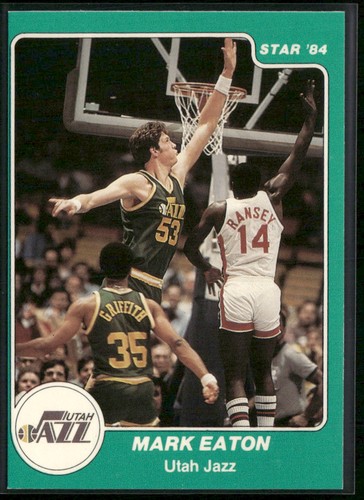 Mark Eaton #138 1983 Star card