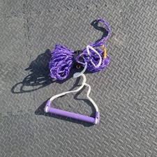 Tow rope with grip handle for