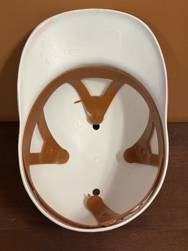 MLB Cincinnati Reds Throwback Helmet Laich Plastic Adjustable White w/ Red Brim - Picture 4 of 5