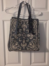 Womens Suede Tote Bag