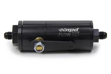 MPD RACING Fuel Filter Short -6 With Shut Off 30 Micron