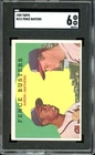 1959 Topps #212 Henry Hank Aaron/Ed Eddie Mathews Fence Busters HOF SGC 6 EX-NM
