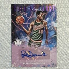 2021-22 BOB DANDRIDGE /35 AUTO PANINI COURT KINGS HOLDING COURT