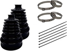 CV Axle Boot with 4 Stainless Steel Clamps  6 Cable TiesWaterproof  Dustpro