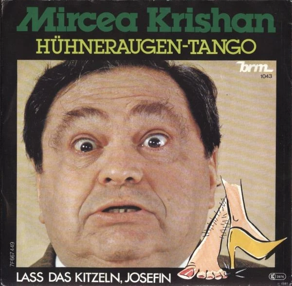 Mircea Krishan* - Hühneraugen - Tango 7" Single Vinyl Pop Schlager 60268 - Bild 2 von 2