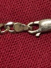 14K Curb Chain With Cross Pendant 22” — photo 2