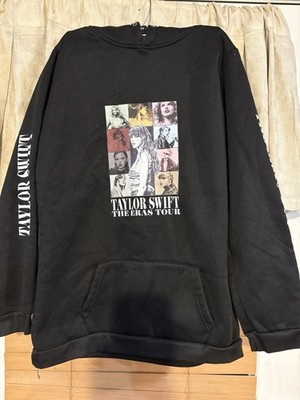 Taylor Swift The Eras Tour Size Womens Small Black Sweatshirt