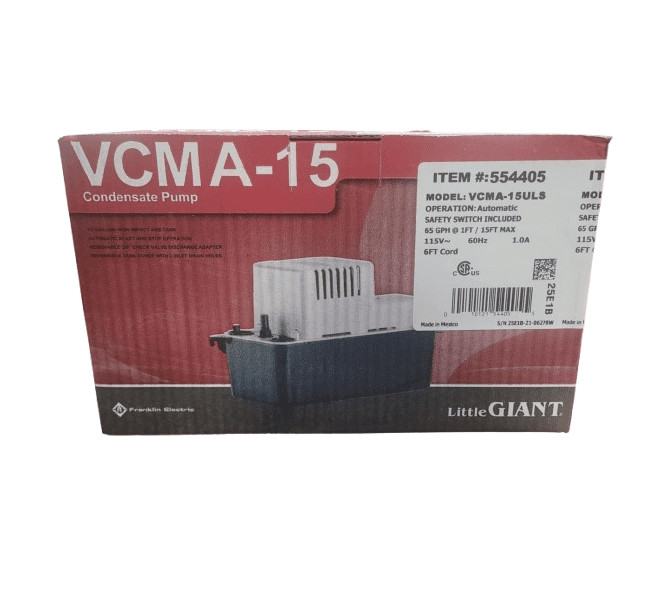 Little Giant 115-Volt Condensate Removal Pump with Safety Switch