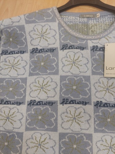 Lana Natural Wear BIO-baumwolle XL OVERSIZED Hellblau / Hellgrün /... - Bild 11 von 12