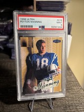 1998 Ultra - Rookie Peyton Manning #416 (RC) PSA Mint 9 Colts