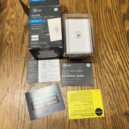 Cync by GE On/Off Smart Switch Toggle Style - works w/ Alexa & Google Assistant