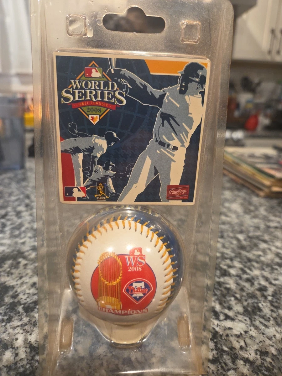 Phillies World Series Ball 2008 Champions Philadelphia Rawlings