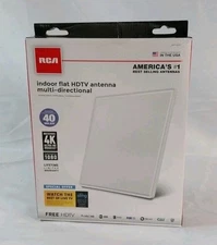 RCA Multi-Directional, Flat Digital Indoor HDTV Antenna - 4K 1080 - TV Antenna