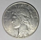 1934 D Peace Dollar $1 90% Silver Business Strike US Coin Circulated