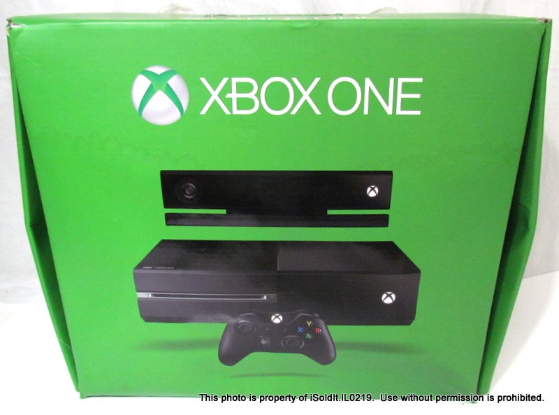 NEW NIB XBOX ONE CONSOLE w/ KINECT CONTROLLER, HEADPHONES