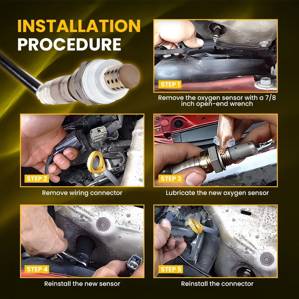 4PCS Up Downstream Oxygen Sensors For Toyota 4Runner Lexus GX470 Land Cruiser EH - Image 3 of 4