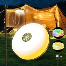 Camping String Lights,Camping Essentials Gear 32.8FT Lamp Lights Waterproof, ...