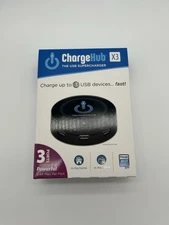 NEW ChargeHub X 3 USB Supercharger 3 Port USB Charger (COLOR BLACK) SALED