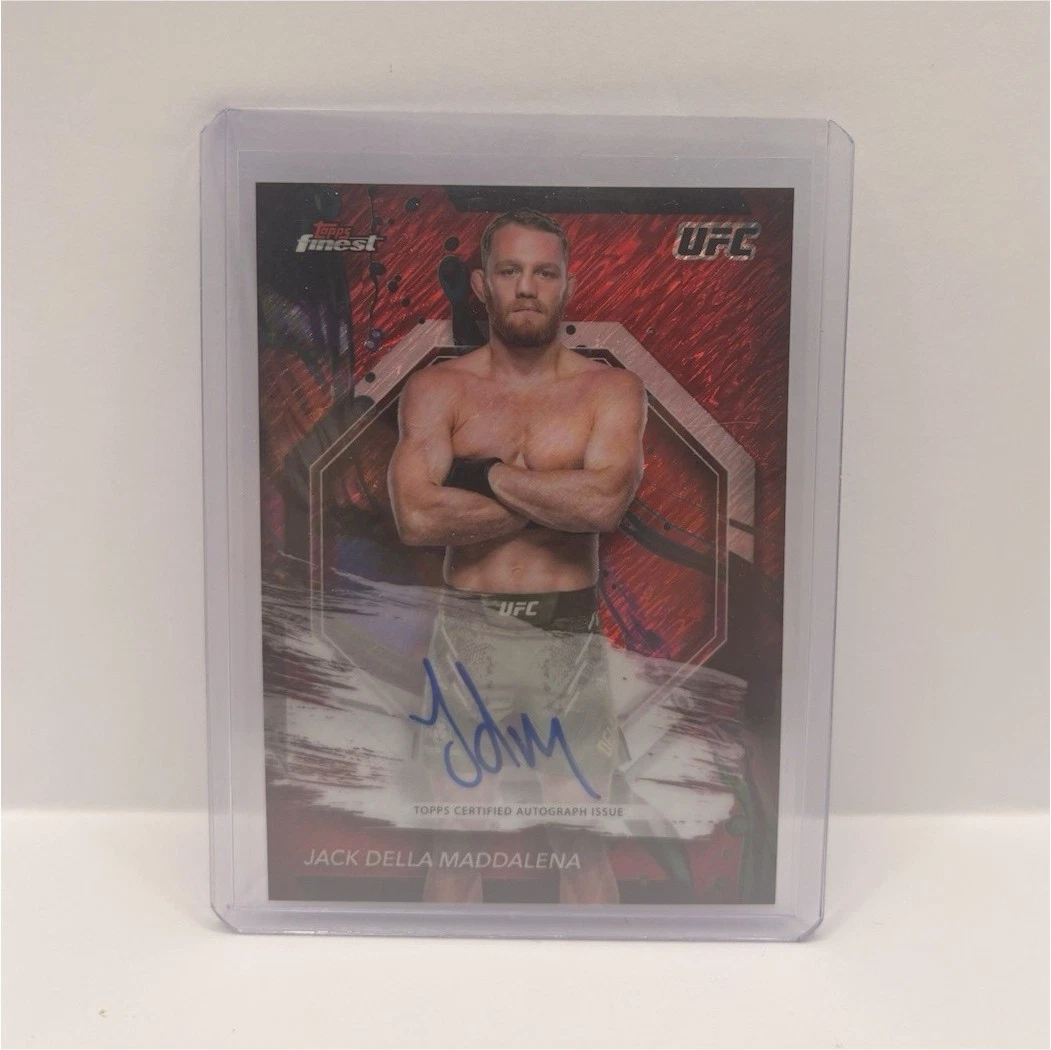 2024 Topps Finest UFC - Jack Della Maddalena #FA-JDM for sale | eBay