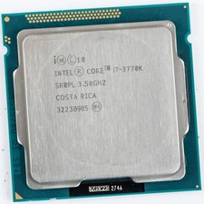 Intel Core i7-3770K SR0PL LGA1155 3.5GHz Quad Core Processor Unlocked Ivy Bridge
