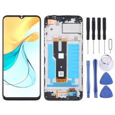 For ZTE Blade V50 Design 4G LCD Screen Digitizer Full Assembly w/ Frame Black 