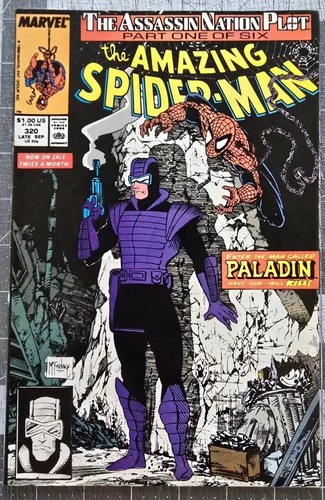 Amazing Spider-Man #320 (Marvel Comics Late September 1989) Todd McFarlane VF
