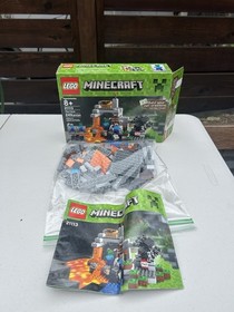 Lot Of 4 Lego Minecraft Lot 21127, 21113, 21115 and 21117
