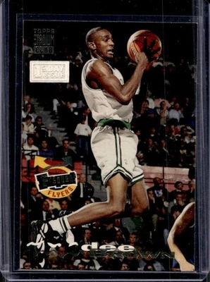 1993-94 Topps Stadium Club Dee Brown First Day Issue #349 Celtics - Image 1 of 2