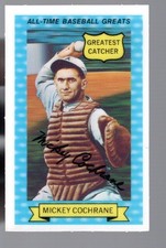 Top 10 Mickey Cochrane Baseball Cards 19