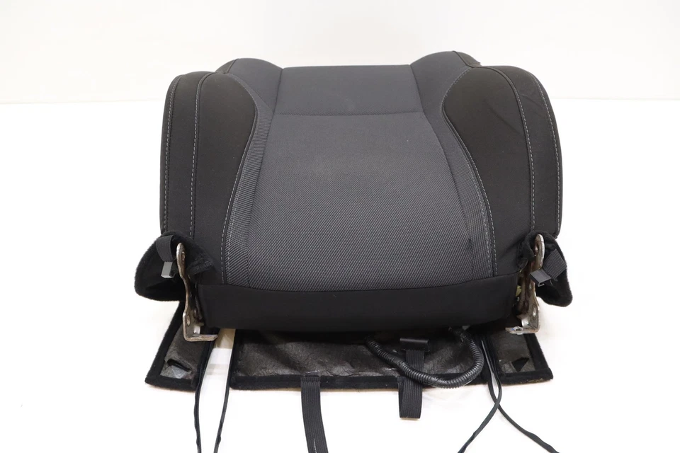 2020 - 2022 DODGE CHARGER FRONT LEFT SEAT UPPER CUSHION COVER OEM BLACK_BFX9 - Image 2 of 4