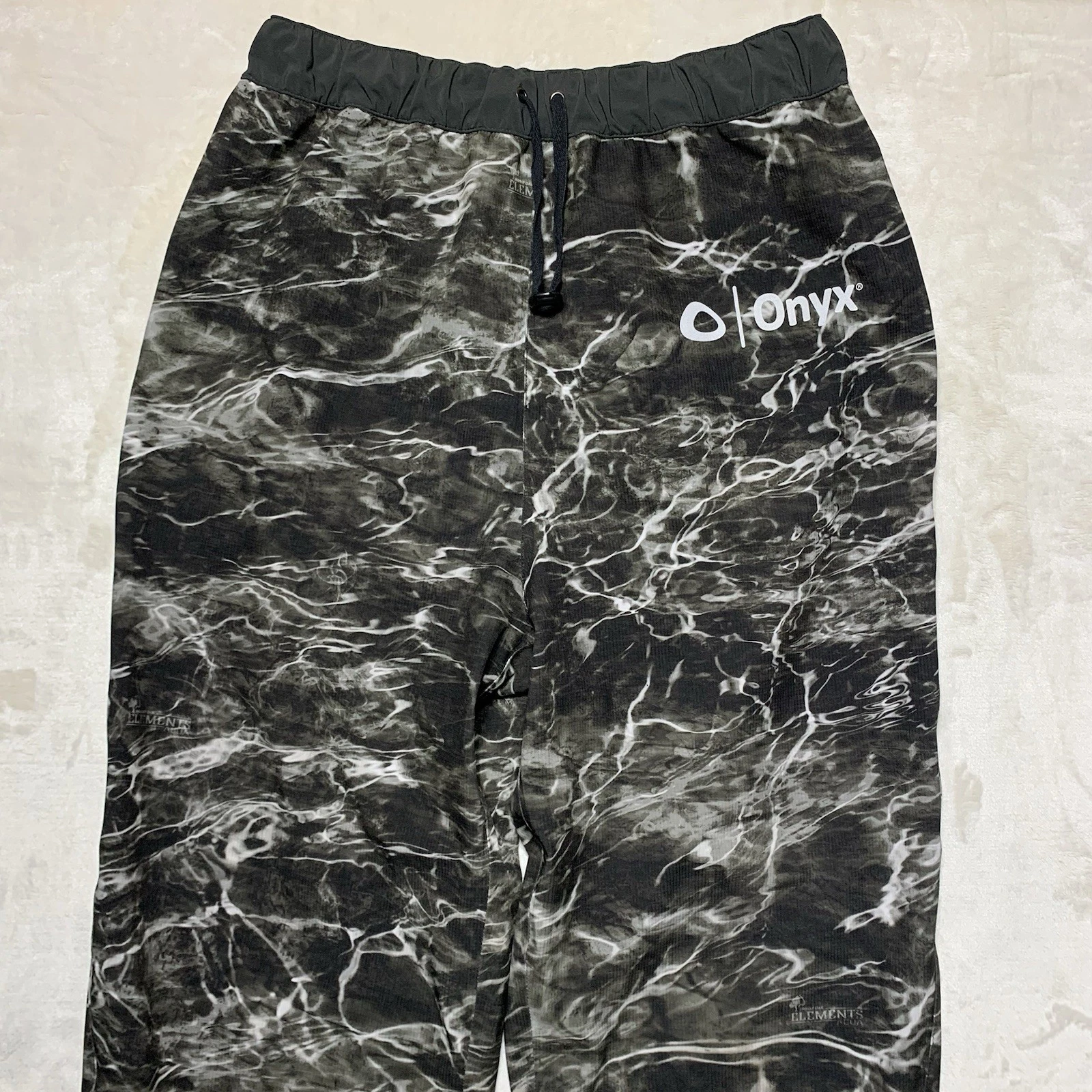 Onyx Hydrovore Pants Mens L Waterproof Fishing Mossy Oak Agua Element Camo