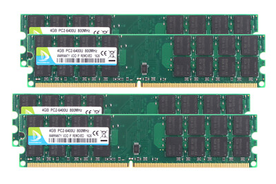 4X 4GB DUOMEIQI 2Rx4 PC2-6400 DDR2 800Mhz 240Pin RAM Desktop Memory Only for AMD
