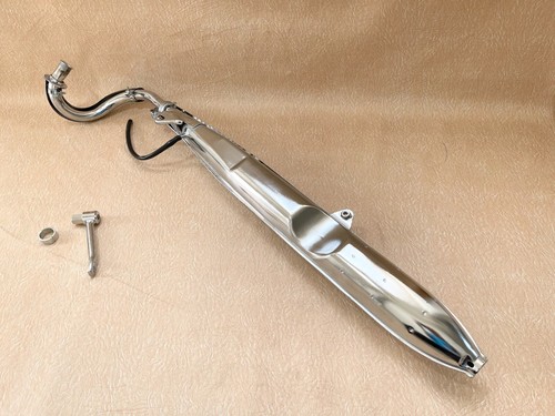 Honda SS50Z CL70 1973-1977 Exhaust Muffler Pipe Hanging Up SS50 CL50 CD50 C110. - Bild 6 von 14