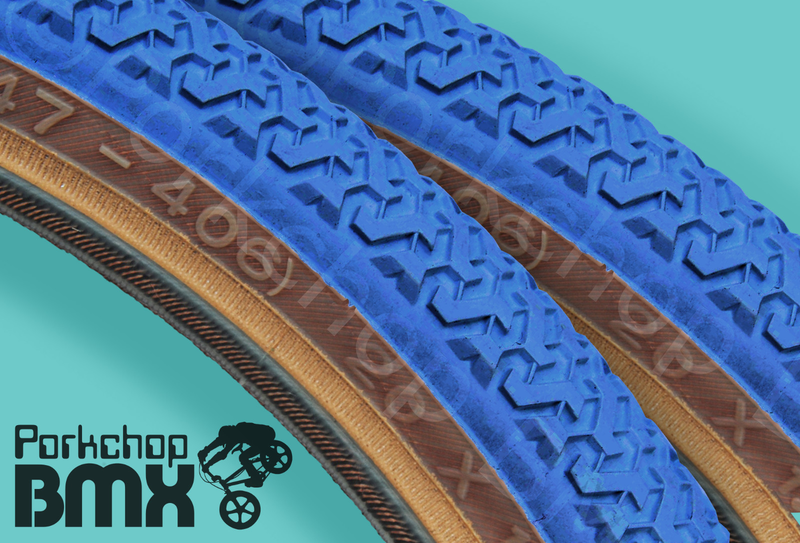 Kenda K55 freestyle old school BMX skinwall gumwall tires PAIR 20 X 1.75 blueE Kenda K55 freestyle old school BMX skinwall gumwall tires PAIR 20 X 1.75 blueE free shipping & exchanges.