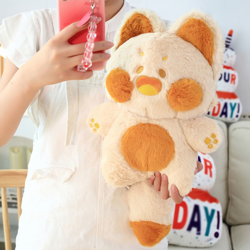 60/90cm Plush Doodle Dudu Cat Kitten Kawaii Plushie Toy Doll Birthday Gift - Picture 16 of 16