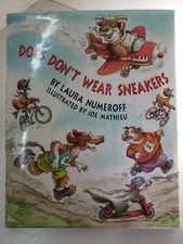 Dogs Don't Wear Sneakers By Laura Numeroff Signed By Arthur Hardback