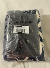 NIP VICTORIA'S SECRET PINK SOFT SHERPA BLANKET 50"W X 60"L  TOTE