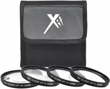 Xit  52mm 4-Piece Close-Up Filter Kit 4 Filters + Pouch