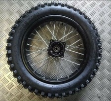 Hinterrad komplett Rad hinten 1.85x14 90/100-14 schwarz (15 mm) Pit Dirt Bike