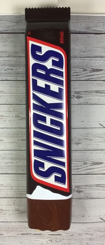 Snickers Candy Bar 3D Plastic Wall Hanging Store Display RARE Free Ship - Picture 3 of 7