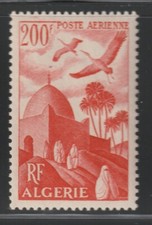 Algeria    1949    Sc # C 10(200Fr)   Airmail    MNH    OG