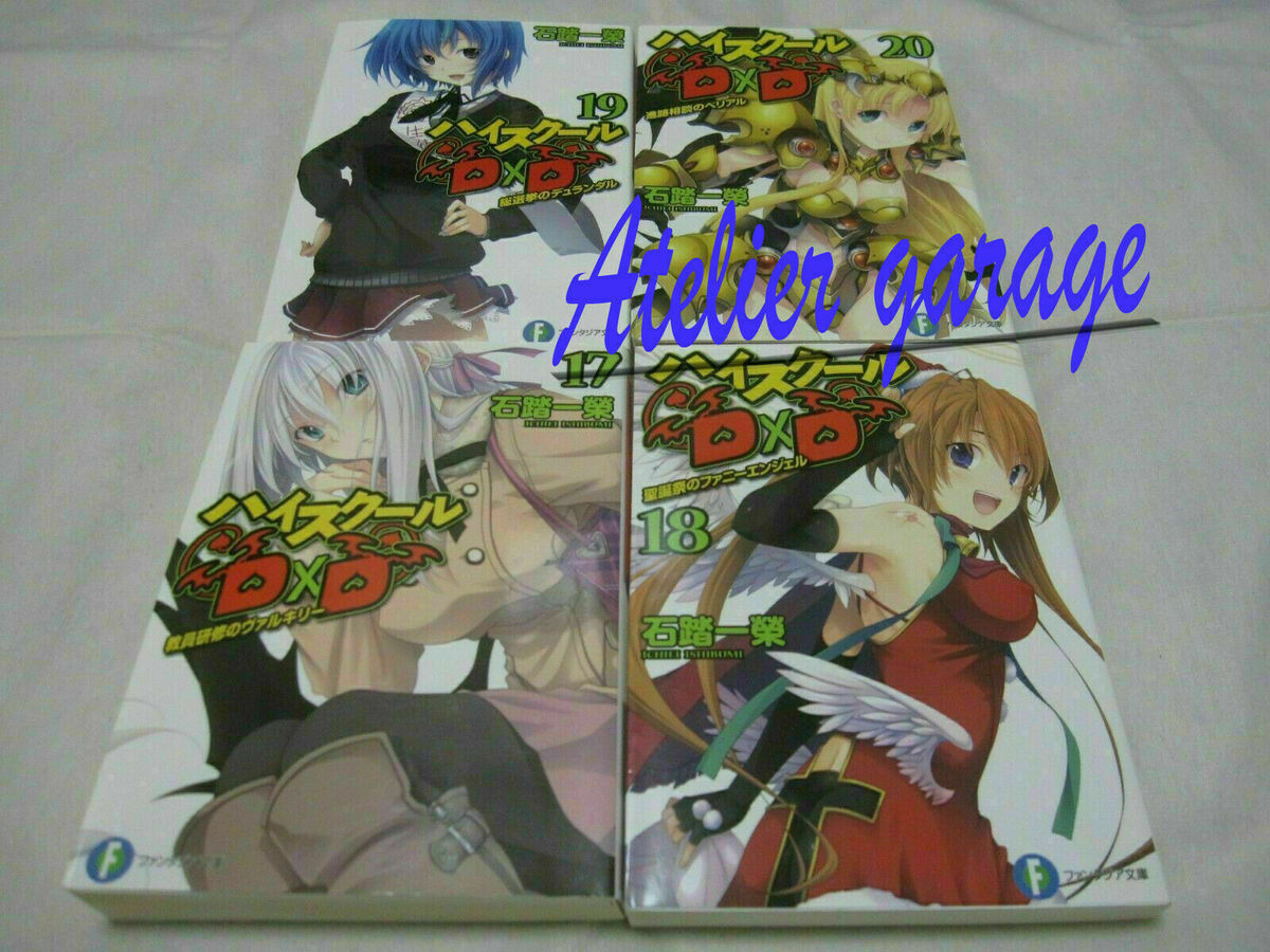 High School DxD Light Novel 1-25 Volume Set [Used]