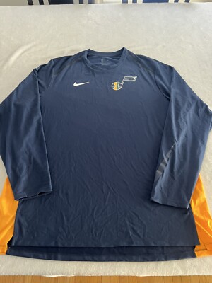 Utah Jazz Nike Dri-Fit NBA Long Sleeve Shirt 3XL