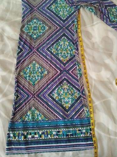 Pantalones One World Palazzo para mujer talla pequeña pierna ancha (B) - Imagen 3 de 10
