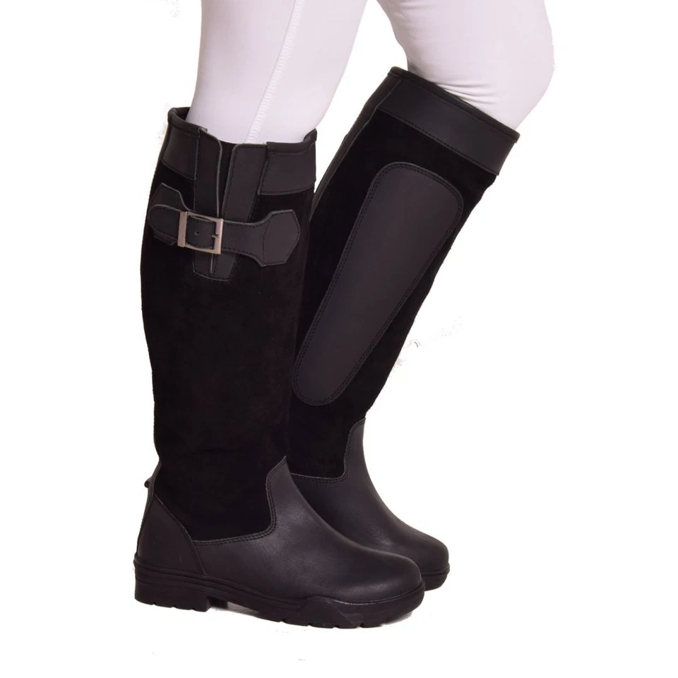 Parker Suede Riding Boots Soft Leather Outdoor Walking Country Horse Equestrian - Image 2 of 4