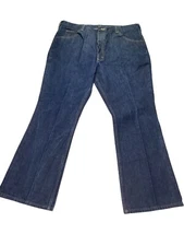 Wrangler Rugged Wear Mens Regular Fit Boot Cut Denim Jeans Size 40X32 Nice Jeans