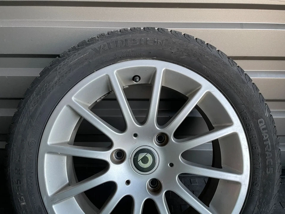 Smart ForTwo 1x Alufelge Komplettrad 175 55 16 16 Zoll DOT5220 A4514010402 - Bild 2 von 4