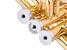 Jupiter Trumpet Trim Kit LIGHT. KGUBrass. 998 Silver Plated