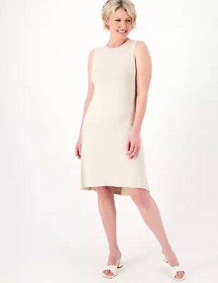 Isaac Mizrahi Live! Regular Soho Tank Dress with High Low Hem Vntge Ivory Medium | eBay Isaac Mizrahi Live! Regular Soho Tank Dress with High Low Hem Vntge Ivory Medium | eBay