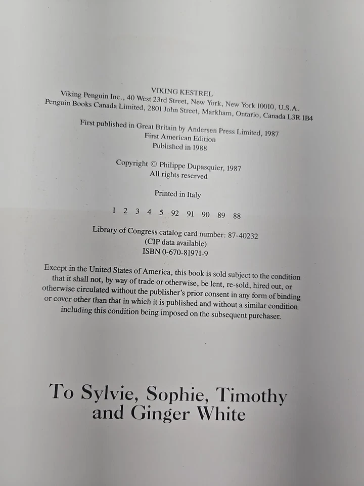 Our House on the Hill by Philippe Dupasquier Picture Puffin Paperback 1988 - Image 4 of 4
